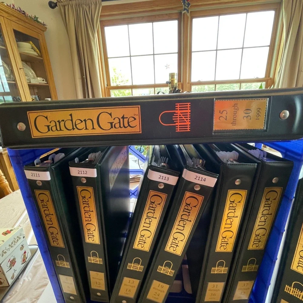 Garden Gate Magazine 1999 Issues 25-30 Collection with Official Green Binder